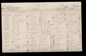 WPA household census for 1712 S HOOVER, Los Angeles