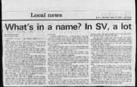 What's in a name? In SV, a lot