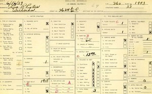 WPA household census for 2624 WORKMAN, Los Angeles