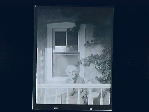 Toquerville Neagle Window, Mrs. Naegle & Window
