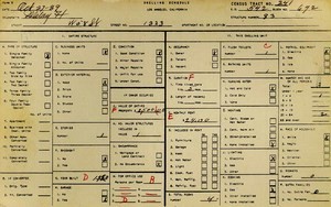 WPA household census for 1323 W 58TH, Los Angeles