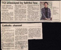 TCI unswayed by faithful few: loyal listeners decry demise of Catholic Channel