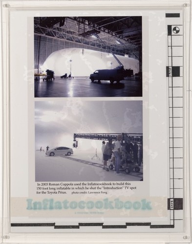 In 2003 Roman Coppola used the Inflatocookbook... (Ant Farm Timeline)
