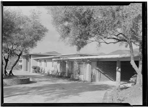 Sheets, Millard, residence. Exterior