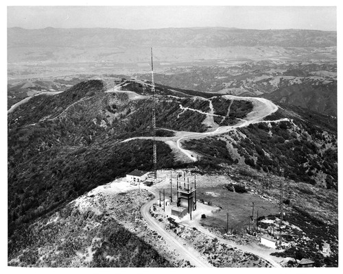 Aerial View of Loma Prieta Pacific Telephone and Telegraph Co