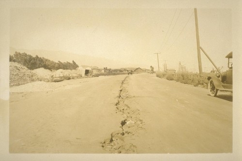 [Cracks in Street, 1925]