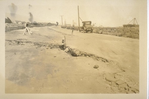 [Cracks in Street, 1925]