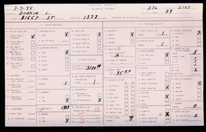 WPA household census for 1338 BIGGY, Los Angeles