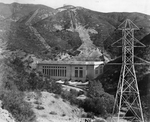 Power Plant #1 in San Francisquito Canyon