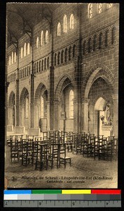 Cathedral nave, Kinshasa, Congo, ca.1920-1940
