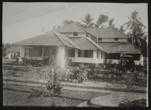 Mission house in Calicut, Malabar, South India
