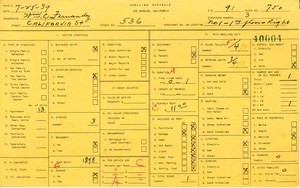 WPA household census for 536 CALIFORNIA, Los Angeles