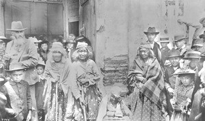 Portrait of Indians at the rededication of the Mission San Luis Rey de Francia, ca.1892