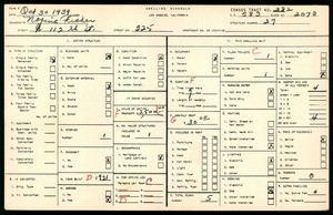 WPA household census for 325 WEST 112TH STREET, Los Angeles County