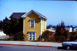 Circa 1880 Greek Revival house at 191 North High Street, Sebastopol, California, 1975
