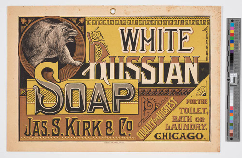 White Russian soap Jas. S. Kirk & Co