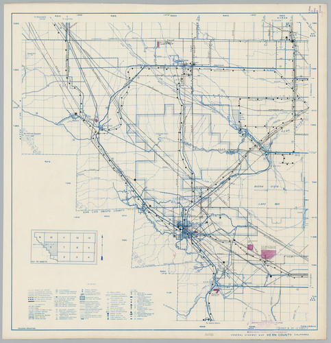 General Highway Map, Kern County, Calif. Sheet 8