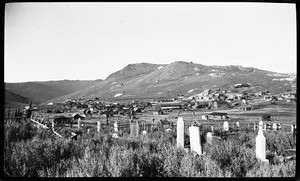 Graveyard near Bodie, Mono Lake, or Lake Tahoe