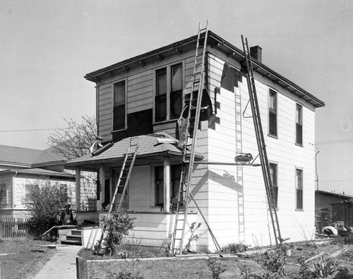 House under repairs