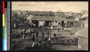 Accra neighborhood, Ghana, ca.1920-1940