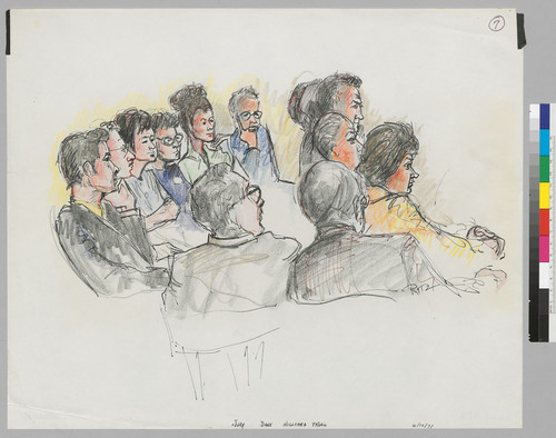 [recto]: 6/10/71 Jury - David Hilliard Trial