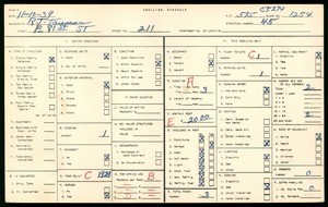 WPA household census for 211 East 81st Street, Los Angeles County