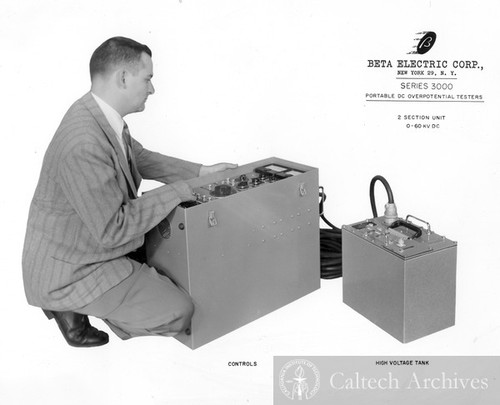 Testing Equipment designed by Victor Wouk