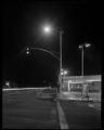 Street lighting & signal at night