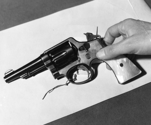 Firearm used in the John I. Glab murder