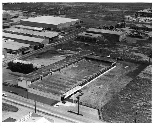 Aerial View of the Norton Abrasives Company in Santa Clara, CA