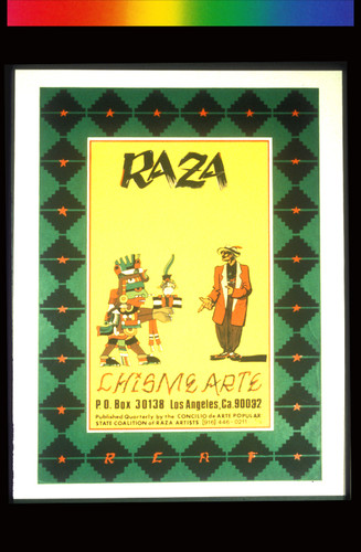 Raza Chisme Arte, Announcement Poster for
