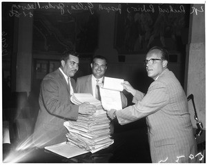Incorporation of East Los Angeles filing, 1960