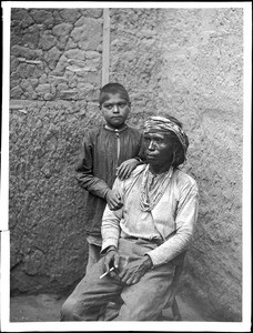 A Zuni father and son, ca.1898
