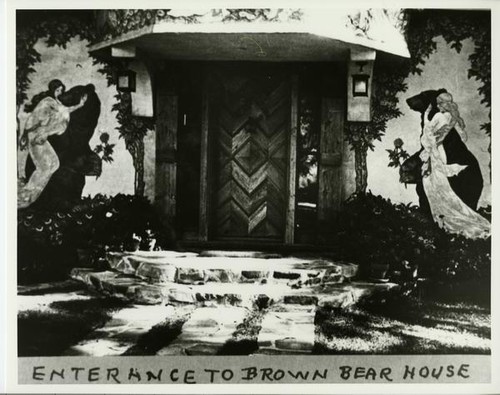Entrance to Brown Bear House