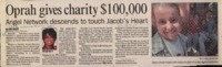 Oprah gives charity $100,000