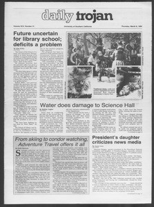Daily Trojan, Vol. 95, No. 41, March 08, 1984