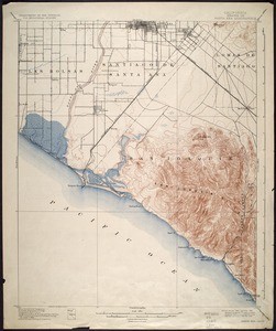 California. Santa Ana quadrangle (15'), 1901 (1925)