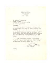 Letter from Avery M. Blount to Frederick C. Dockweiler, April 3, 1952