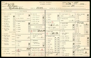 WPA household census for 3704 MIDVALE AVE, Los Angeles County