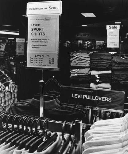 Levi's department, Sears