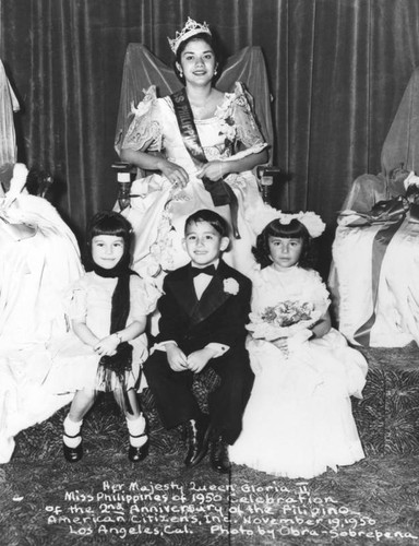 Queen Gloria, Miss Philippines of 1950