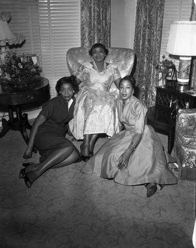 Three Women, Los Angeles, 1955