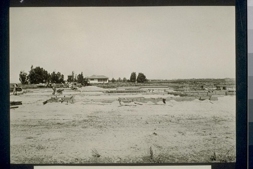 No. 85. Breaking ground for Community Hall, July 15, 1921
