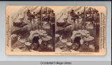Civilized Warfare- restoring men we had to shoot- Reserve Hospital, Manila, P.I. Copyright 1899 by Underwood & Underwood