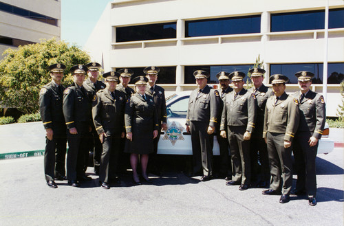 Command Staff at the Ventura County Sherriff's Department
