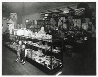 Interior of T. Moriwaki Fruit Store
