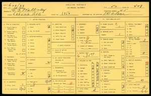 WPA household census for 1056 LAGUNA AVE, Los Angeles