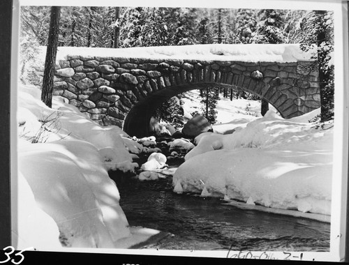Bridges, Lodgepole Bridge, Winter Scenes
