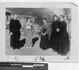 Maryknoll priests in Fushun, China, ca.1937