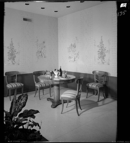 Chatain residence. Dining room